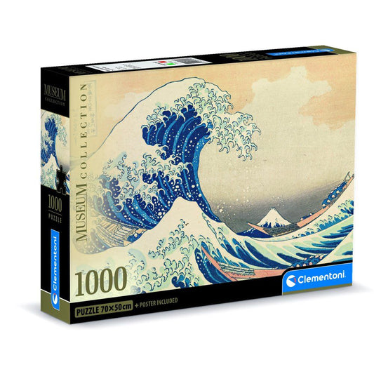Caja del puzzle Clementoni The Great Wave de 1000 piezas