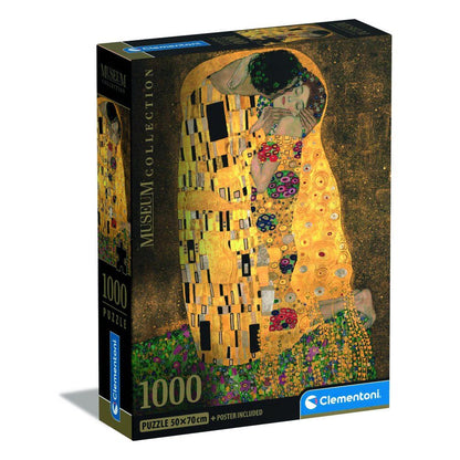 Caja del puzzle Clementoni The Kiss de Klimt de 1000 piezas