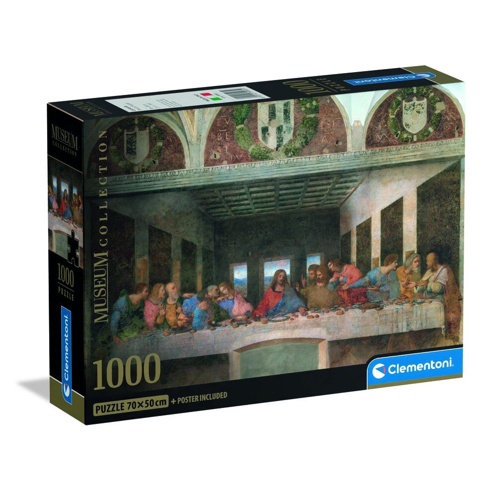Puzzle Clementoni de 1000 piezas con The Last Supper de Leonardo