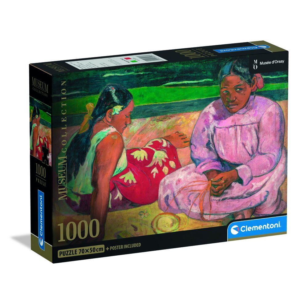 Puzzle Clementoni de 1000 piezas con Femmes de Tahiti de Gauguin