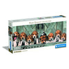 Puzzle panorámico Clementoni de 1000 piezas con cachorros Beagle