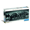 Puzzle panorámico Clementoni Herd of Giants de 1000 piezas con elefantes