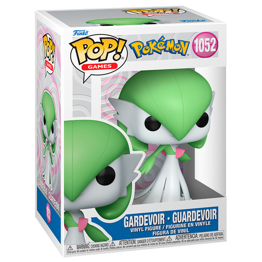 Figura Funko POP! de Gardevoir Pokémon en verde y blanco - 2