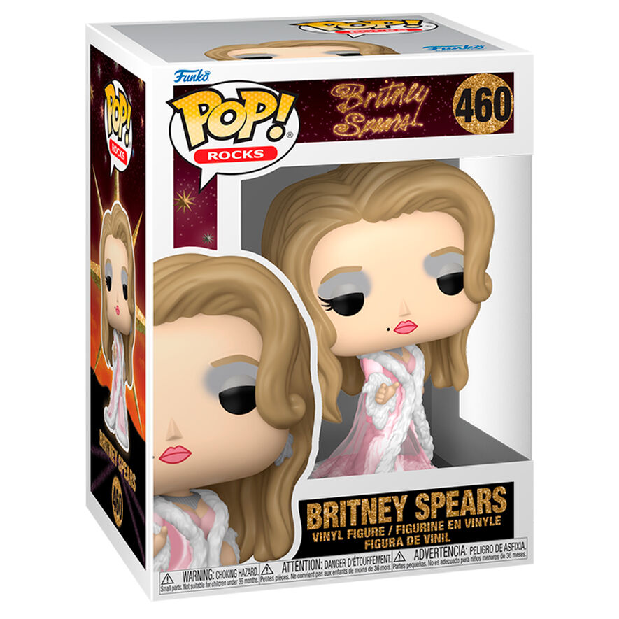 Figura Funko POP! de Britney Spears como Lucky con vestido rosa - 2