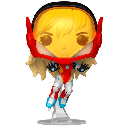 Figura Funko POP! Marvel Iron Gwen con armadura roja y dorada