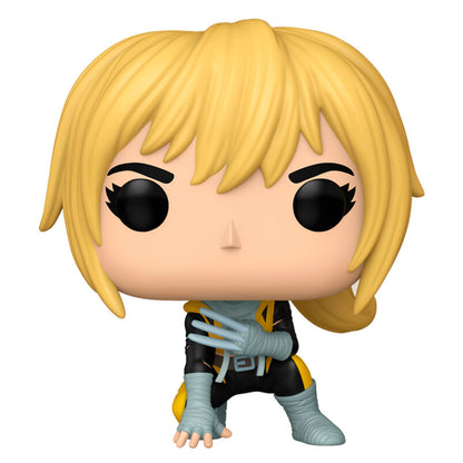 Figura Funko POP! Marvel Wolver-Gwen con cabello rubio y traje negro