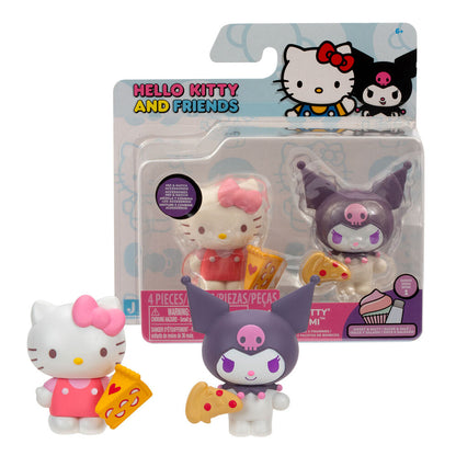 Blíster surtido FAMOSA con dos figuras de Hello Kitty y Friends de 5 cm - 6