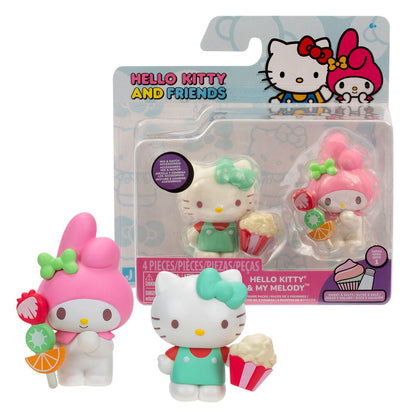 Blíster surtido FAMOSA con dos figuras de Hello Kitty y Friends de 5 cm - 7