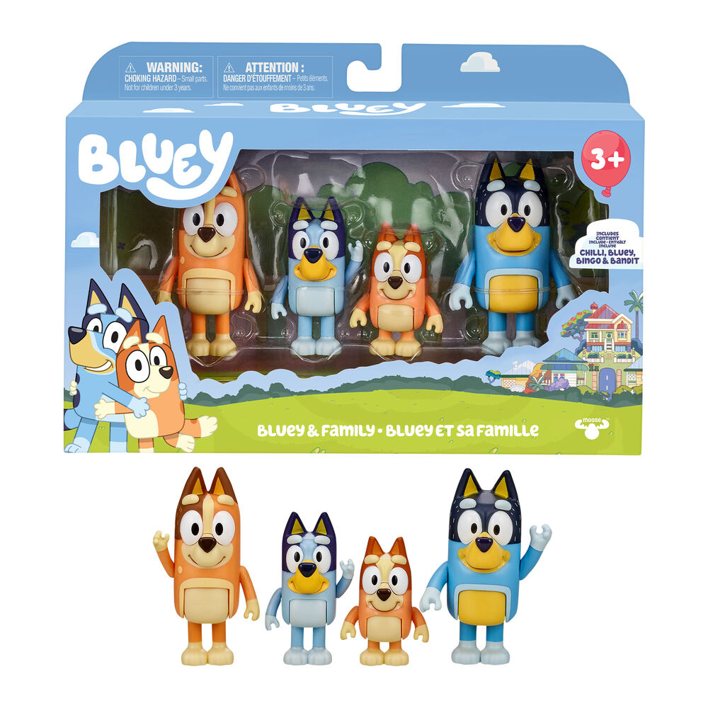 Figuras surtidas de Bluey FAMOSA con disfraces variados - 2