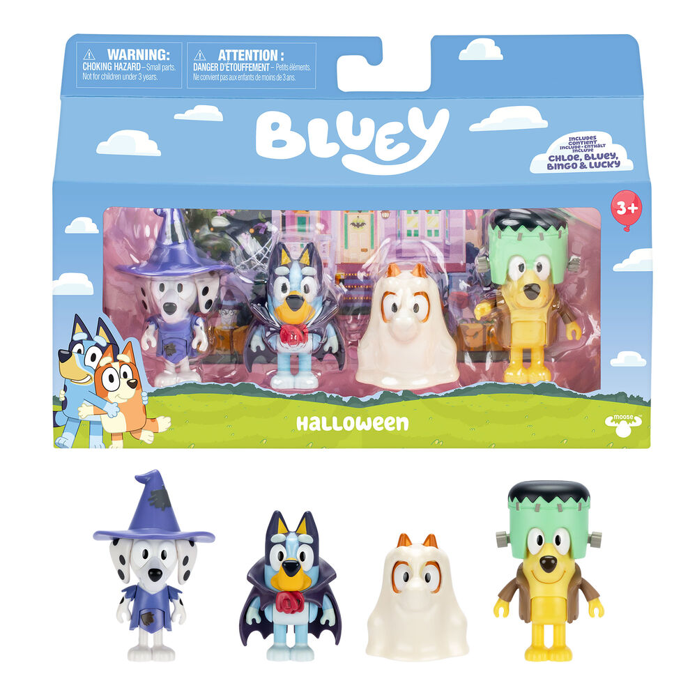 Figuras surtidas de Bluey FAMOSA con disfraces variados - 7
