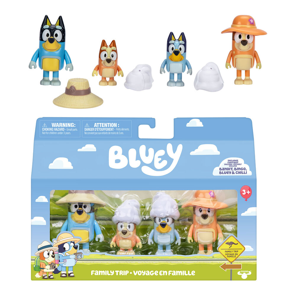 Figuras surtidas de Bluey FAMOSA con disfraces variados - 9