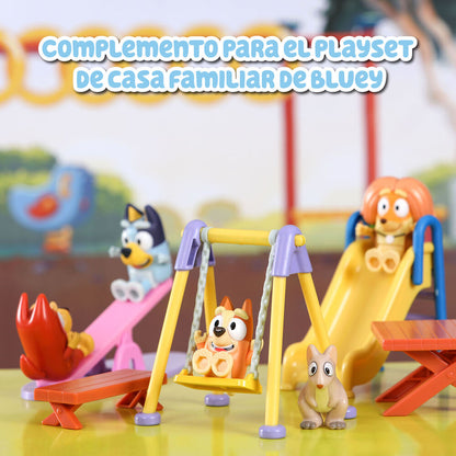 Playset Bluey de FAMOSA con figuras, columpio, tobogán y balancín - 9