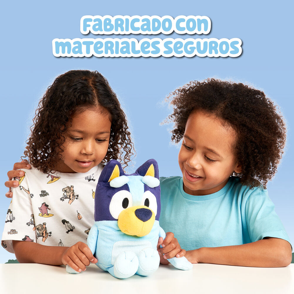 Peluche parlante de Bluey de 25 cm en tonos azules - 3