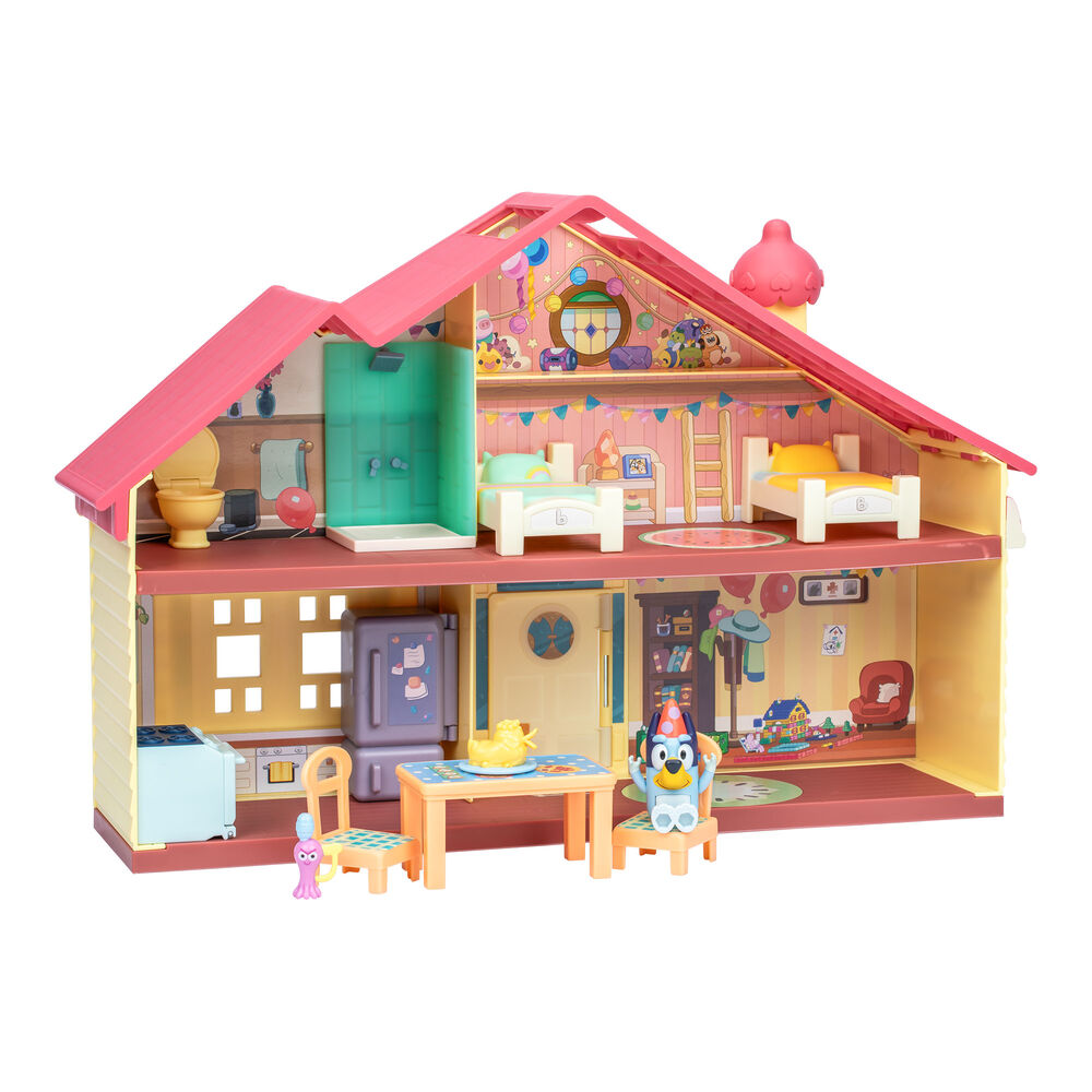 Casa de celebración de Bluey FAMOSA con figura y accesorios de fiesta - 6