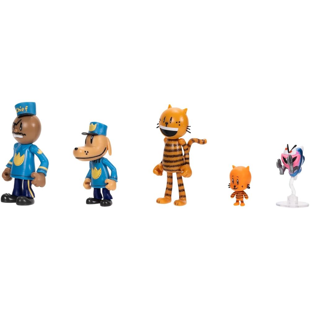 Pack de cinco figuras de Policán de 6 cm - 2