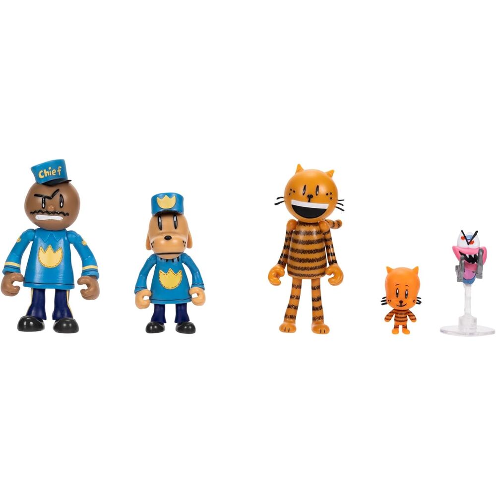 Pack de cinco figuras de Policán de 6 cm - 4