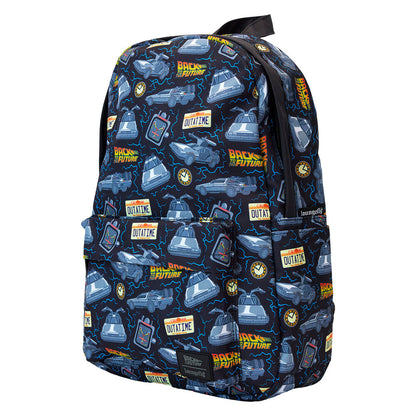 Mochila Loungefly de nylon de Regreso al Futuro con estampado del DeLorean - 6