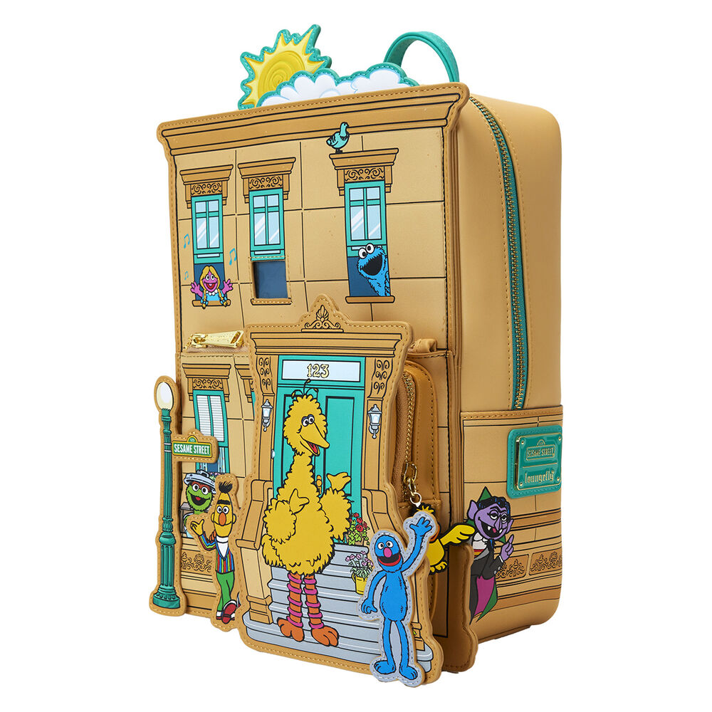 Mochila Loungefly de Barrio Sésamo con personajes de Sesame Street - 8