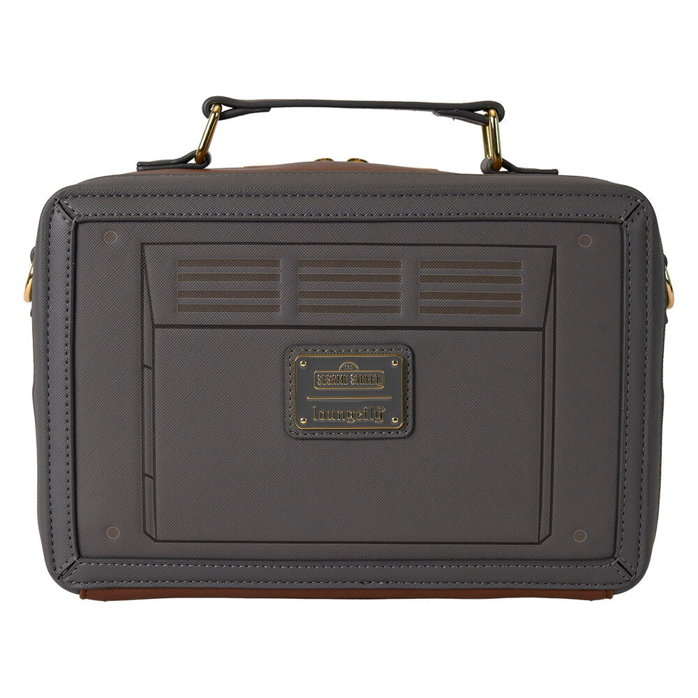 Bolso bandolera Loungefly de Barrio Sésamo con diseño de televisión retro - 2