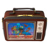 Bolso bandolera Loungefly de Barrio Sésamo con diseño de televisión retro
