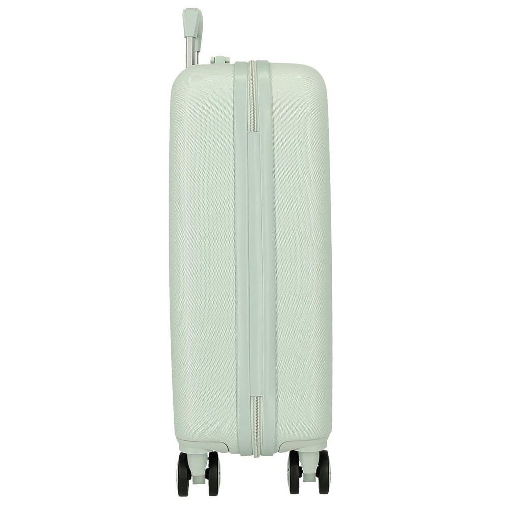 Maleta trolley verde menta de Stitch Disney con cuatro ruedas - 6