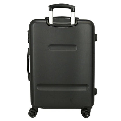 Set de dos maletas trolley negras con diseño de Stitch Disney - 5