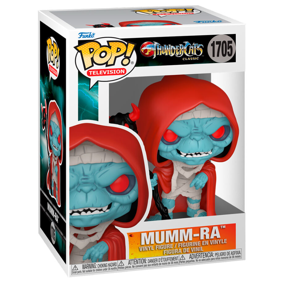 Figura Funko POP! de Mumm-Ra de Thundercats con capa roja y bastón - 2