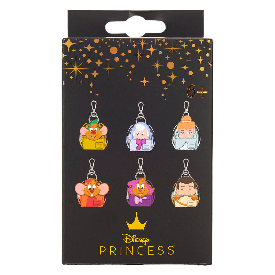 Llavero mini mochila Mystery Disney Cenicienta Loungefly surtido - 2