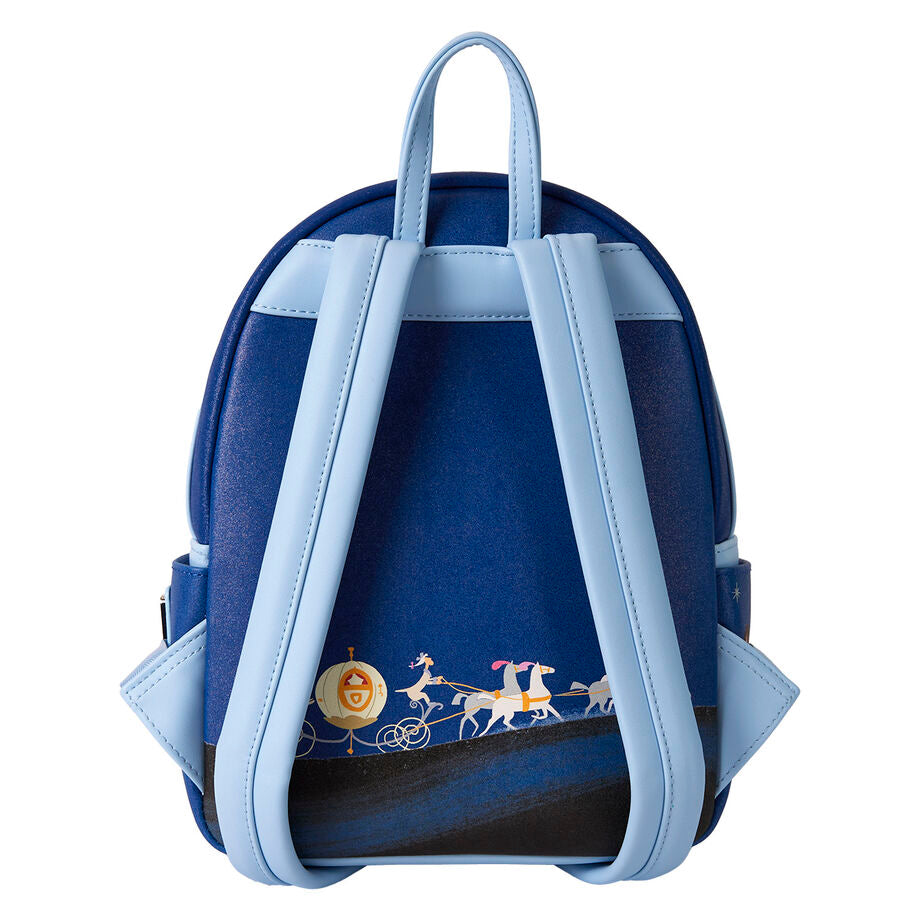 Mochila Loungefly azul de La Cenicienta Disney con diseño lenticular - 2