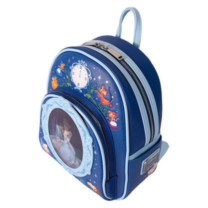 Mochila Loungefly azul de La Cenicienta Disney con diseño lenticular - 4