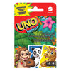 Juego de cartas UNO Junior de MATTEL con ilustraciones de animales