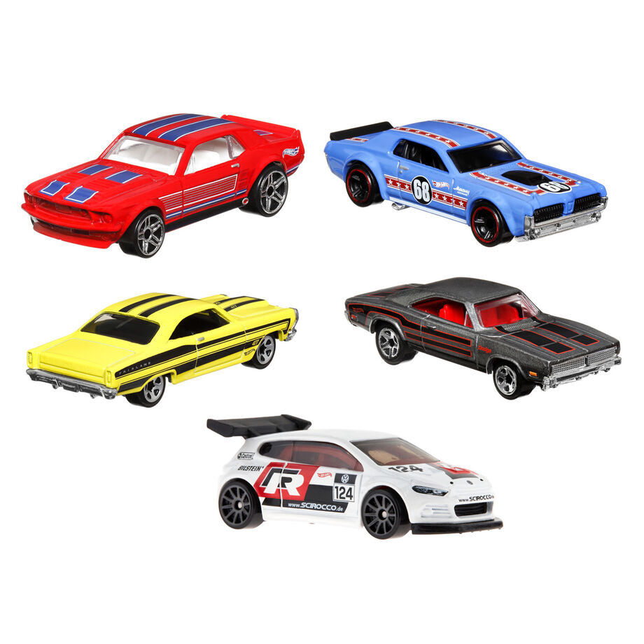 Ejemplos de coches Hot Wheels Celebration a escala 1:64