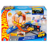 Pista Superestación de Policía Hot Wheels City con coche 1:64