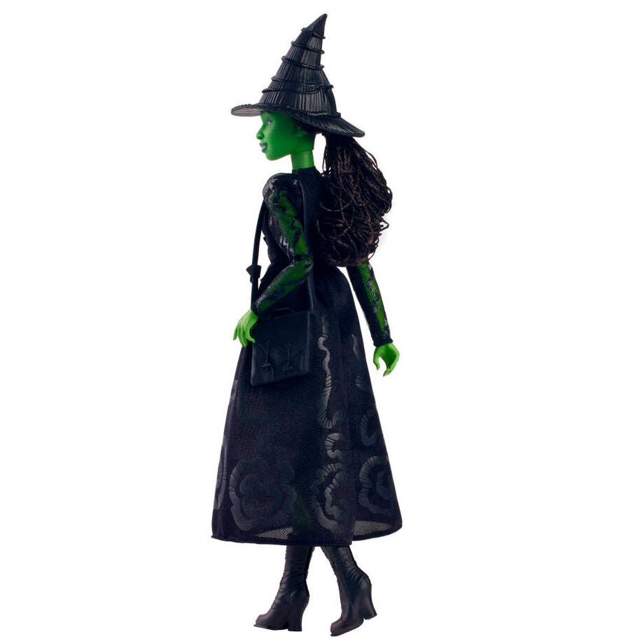 Muñeca Elphaba Thropp de Wicked con sombrero negro y vestido - 3