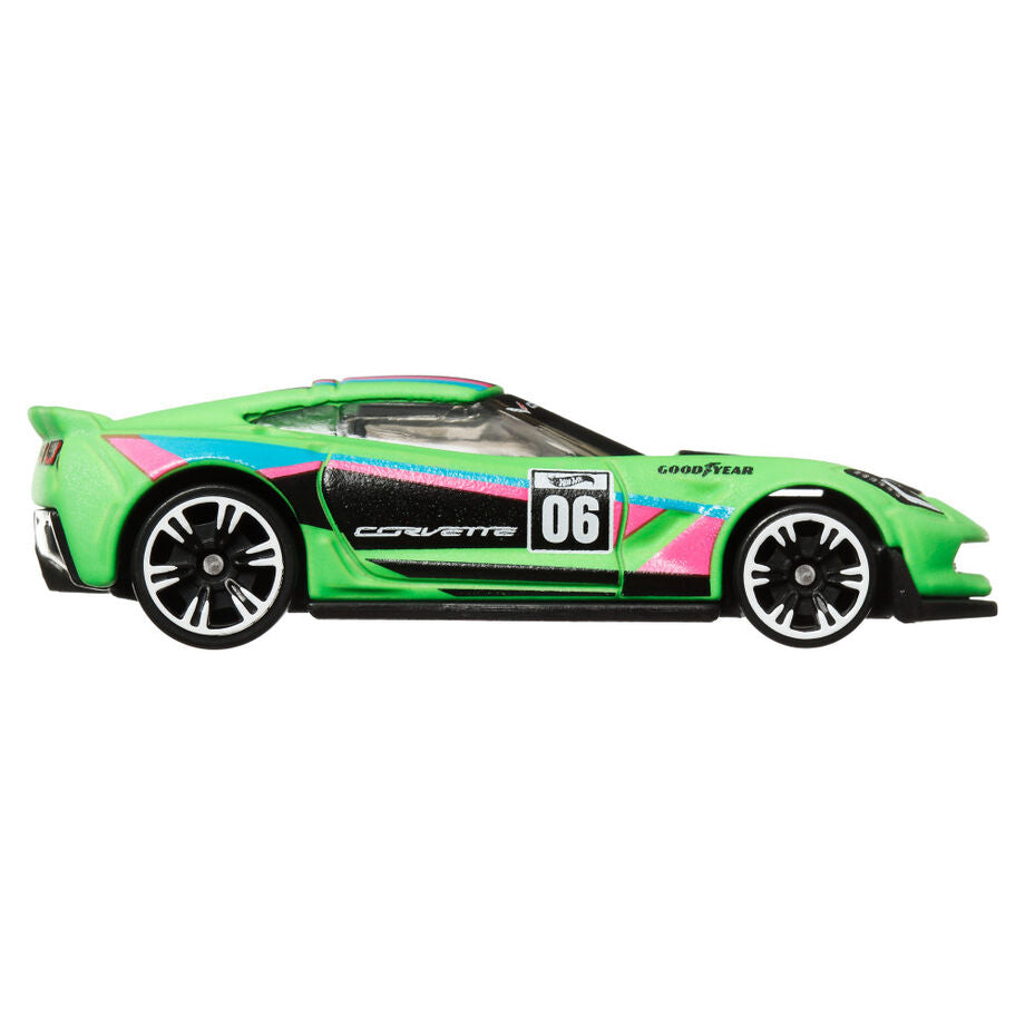 Surtido de coches Neon Hot Wheels de Mattel - 3