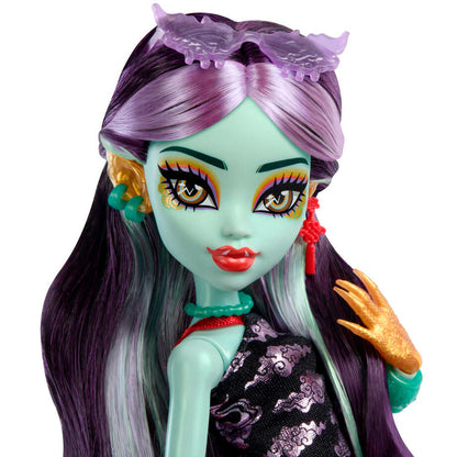 Muñeca Jinafire Long Monster High con mascota y accesorios - 4
