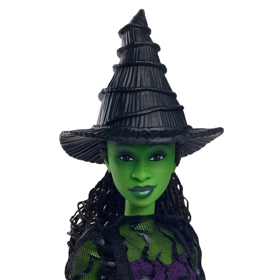 Muñeca Elphaba Thropp de Wicked con sombrero negro y vestido - 4
