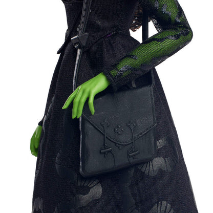 Muñeca Elphaba Thropp de Wicked con sombrero negro y vestido - 5