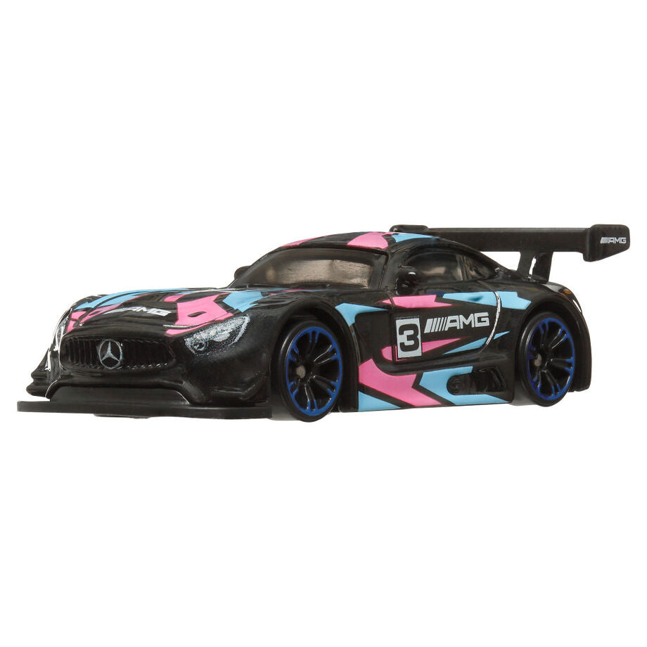 Surtido de coches Neon Hot Wheels de Mattel - 5