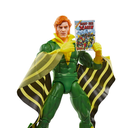 Figura articulada de Banshee de X-Men en verde y amarillo - 7