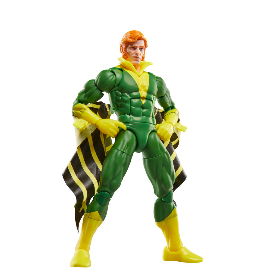 Figura articulada de Banshee de X-Men en verde y amarillo - 8