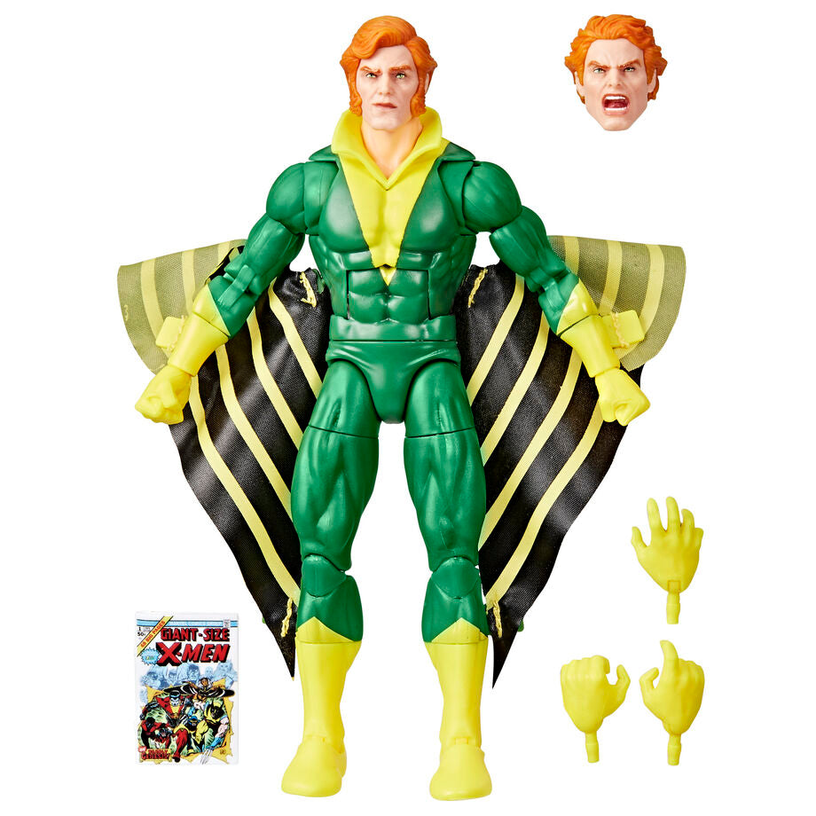 Figura articulada de Banshee de X-Men en verde y amarillo - 3
