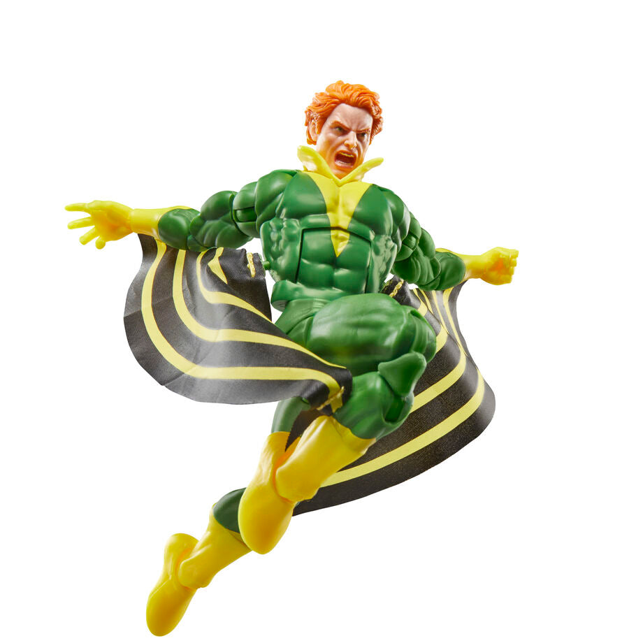 Figura articulada de Banshee de X-Men en verde y amarillo - 10