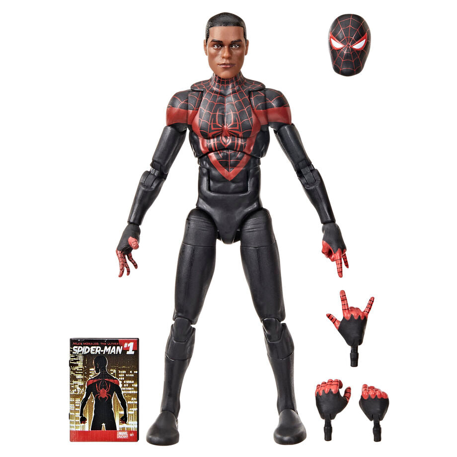 Figura articulada de Miles Morales Ultimate Spider-Man con accesorios - 2