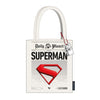 Bolsa shopping Superman DC Comics con diseño Daily Planet y emblema rojo