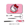 Set de manicura Hello Kitty CERDÁ con estuche rosa y utensilios