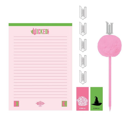 Set de papelería Wicked de CERDÁ en rosa y verde - 2