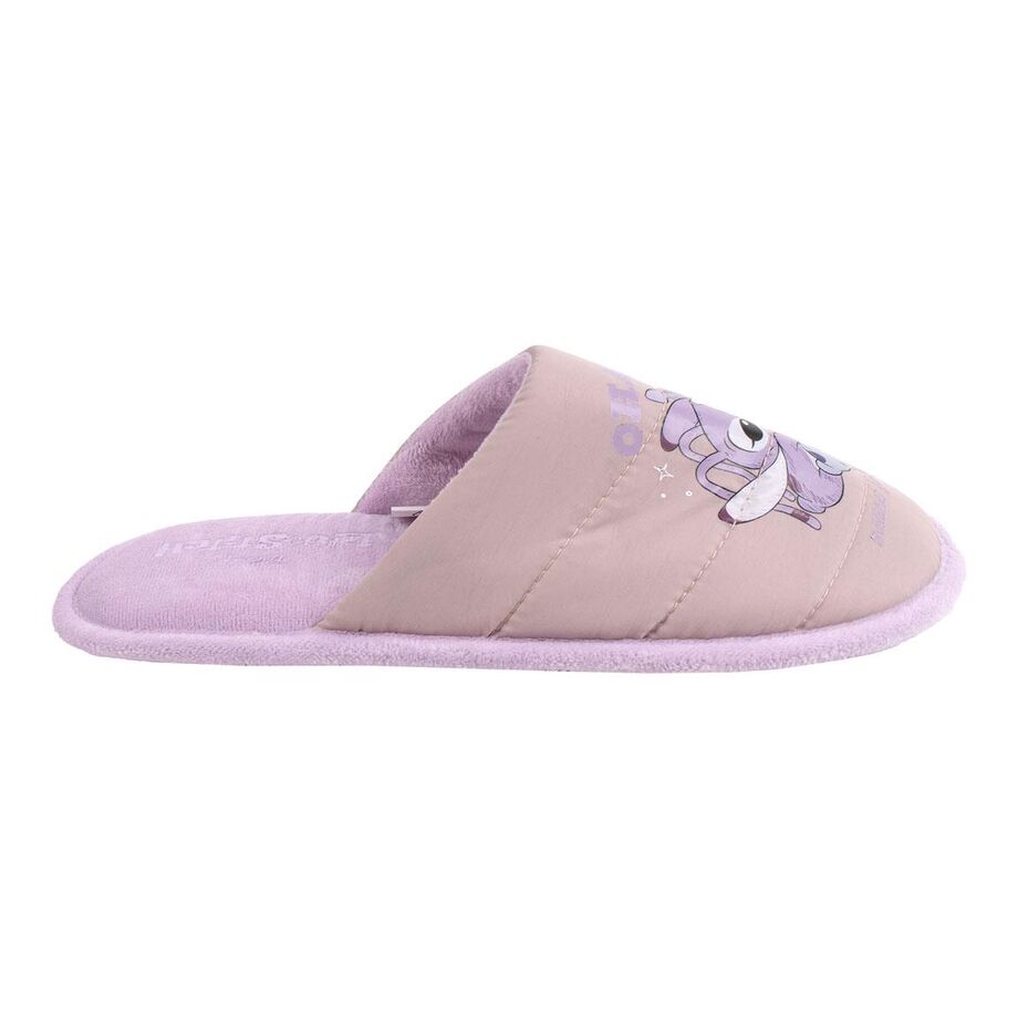 Pantuflas de adulto Stitch Disney en rosa y lila - 2