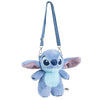 Bolso de peluche azul de Stitch Disney con bandolera