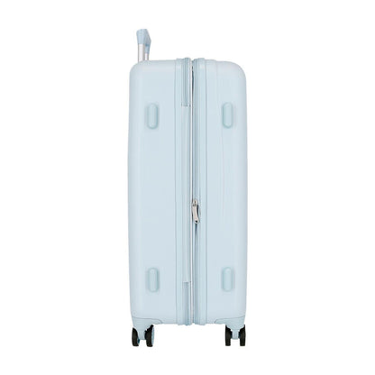 Maleta trolley azul claro de Mickey Mouse Disney con cuatro ruedas - 2